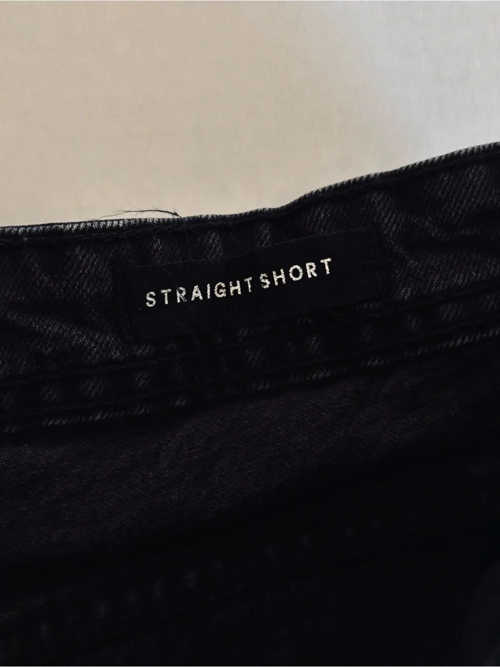 Cotton On Black Denim Jean Shorts straight shorts